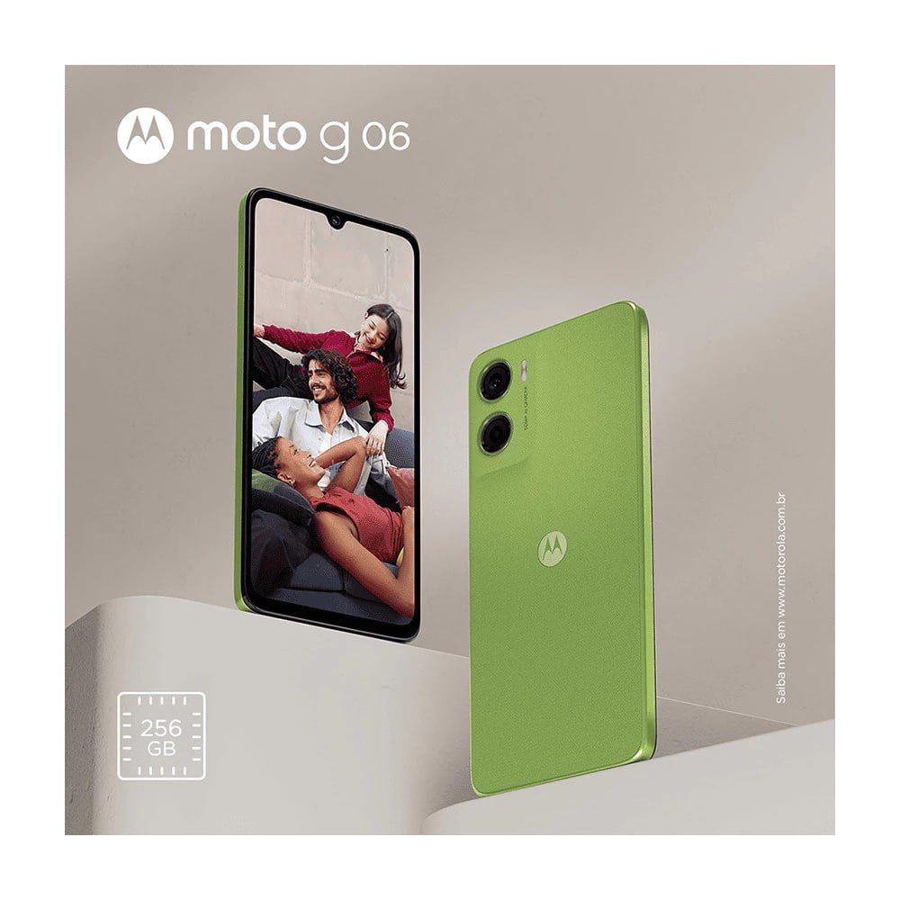 Smartphone Motorola Moto g06 - 256GB 🛒