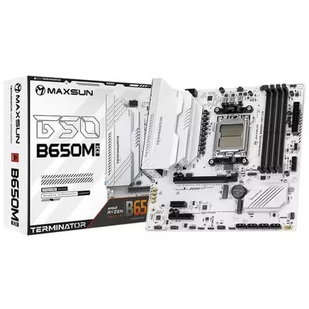 Placa Mãe Maxsun Terminator B650M WiFi ICE 🛒