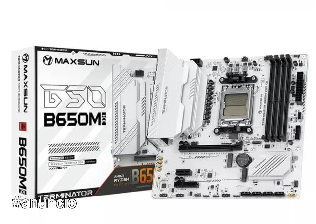 Placa Mãe Maxsun Terminator B650M WiFi ICE 🛒