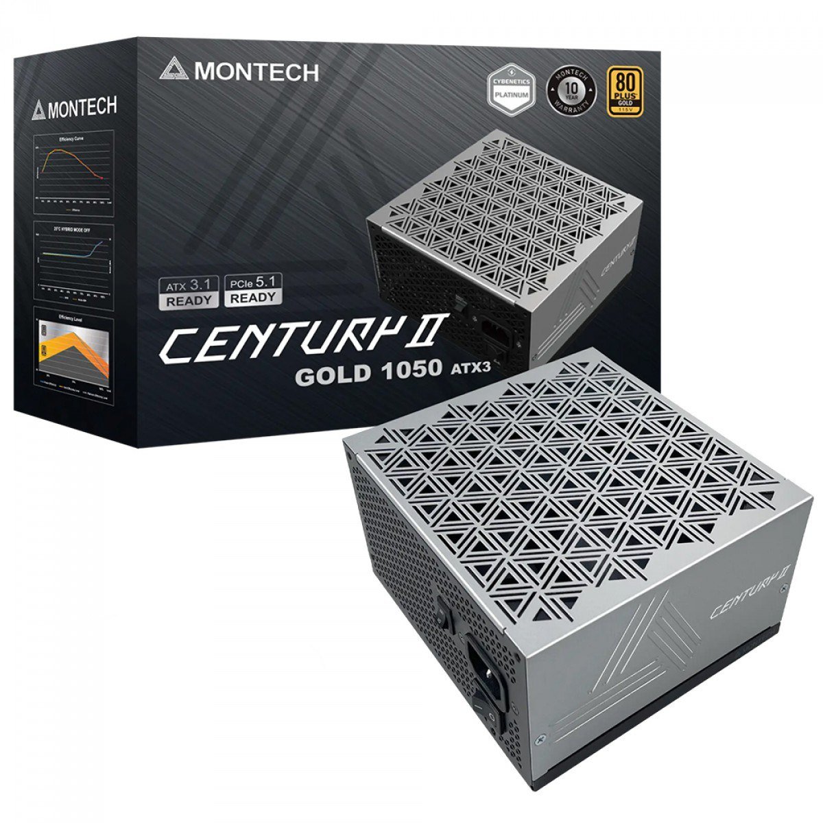 Fonte Montech Century II 1050W 🛒