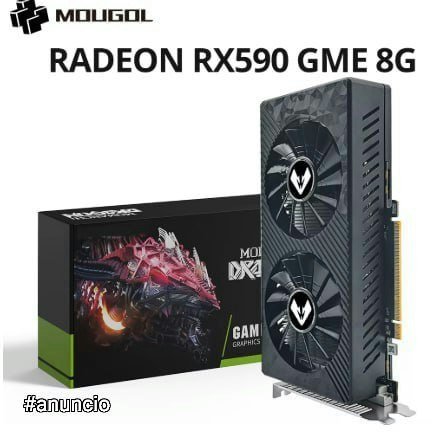 Placa de Vídeo MOUGOL AMD Radeon RX590 GME 8G 🛒