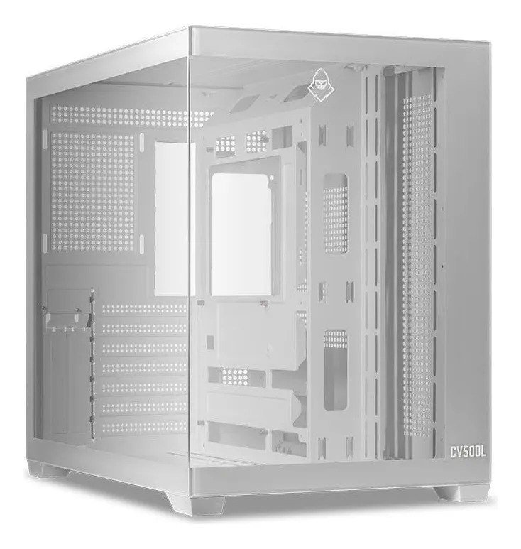 Gabinete Gamer Mancer CV500L branco 🛒
