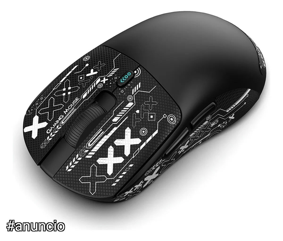 Mouse Gamer Sem Fio Fire Phoenix Bk-r1x Preto 🎮