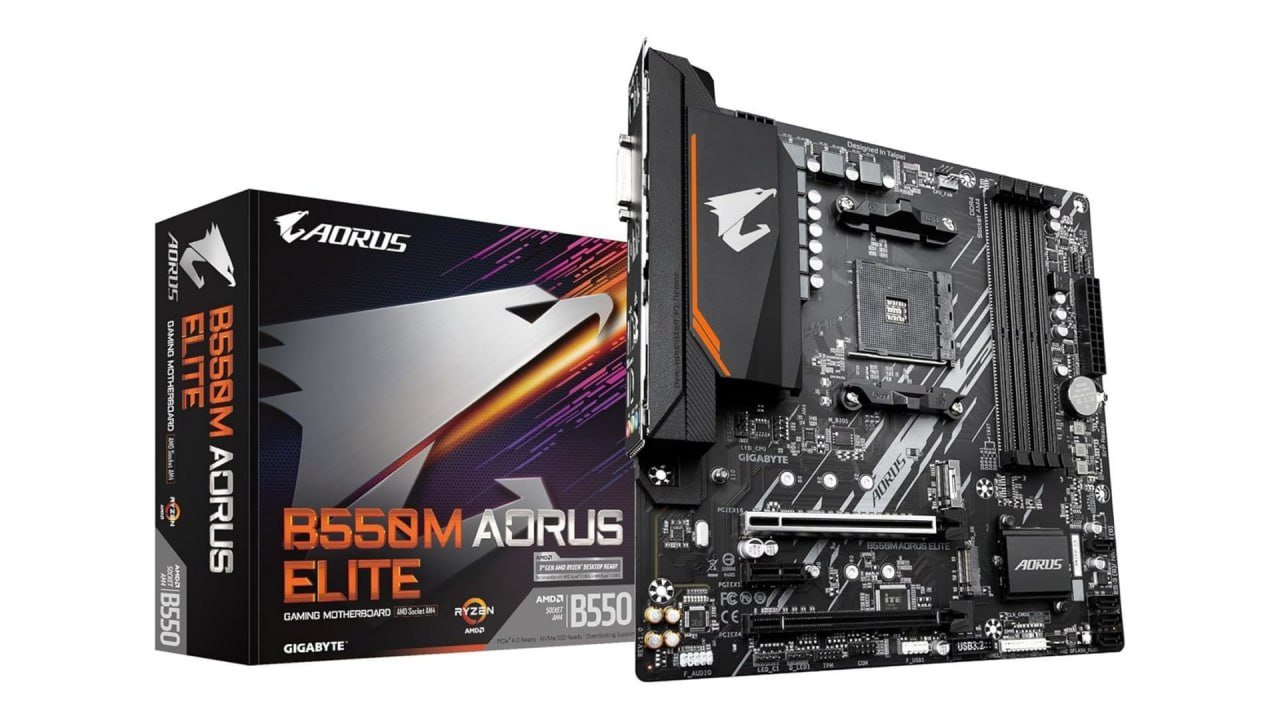 Placa Mãe Gigabyte B550M AORUS ELITE 🛒