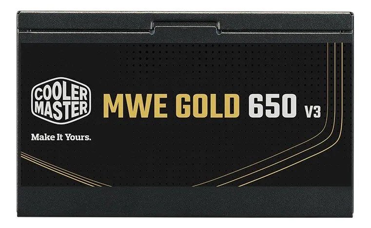 Fonte Cooler Master Mwe Gold 650 V3 650w ATX 3.1 80 Plus Gold 🛒