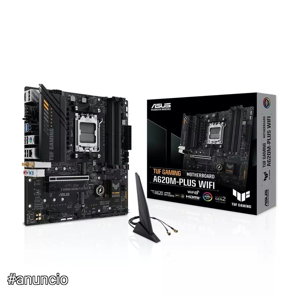 Placa Mãe Asus TUF Gaming A620M-PLUS WIFI 🛒