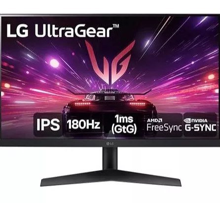 Monitor Gamer LG UltraGear 24” IPS, 180Hz 🎮