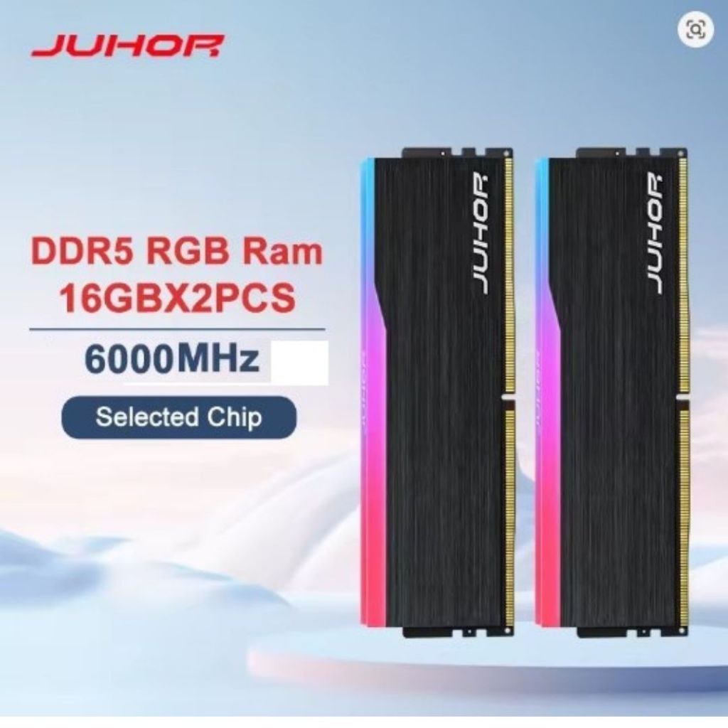 Memória DDR5 32GB (2X16GB) KIT 6000 MHZ CHIP HYNIX CL38 1.25V 🛒