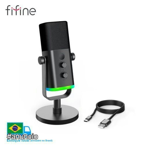 Microfone FIFINE AM8 🇧🇷 SELENIONE ENVIO DO BRASIL 🛒