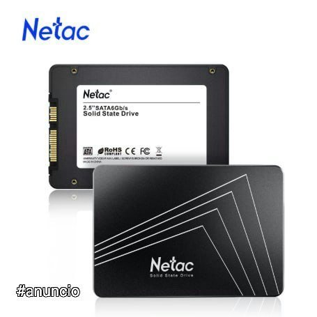 SSD NETAC SATA 3 550 MB/S 🛒