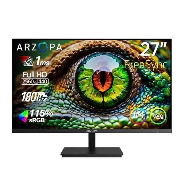 Monitor Gamer Arzopa M1RC 27" Quad HD 180Hz 1ms 🛒