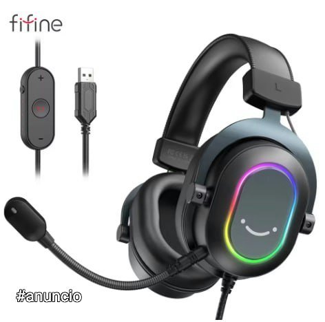Headset Gamer Com Fio Fifine H9 7.1 🎧
