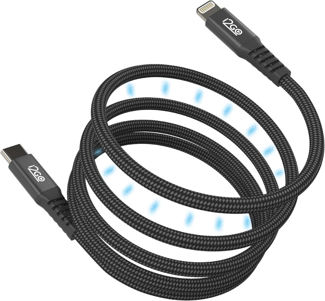 Cabo Magnetic Lightning Homologado MFI 60W, 3A, 1,2m 🛒