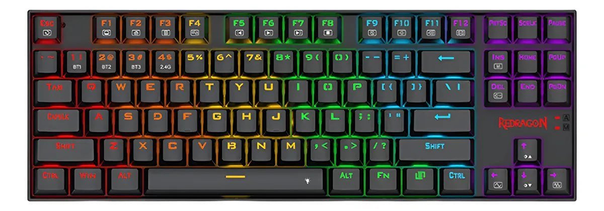Teclado Mecânico Gamer Kumara Elite Preto 🛒