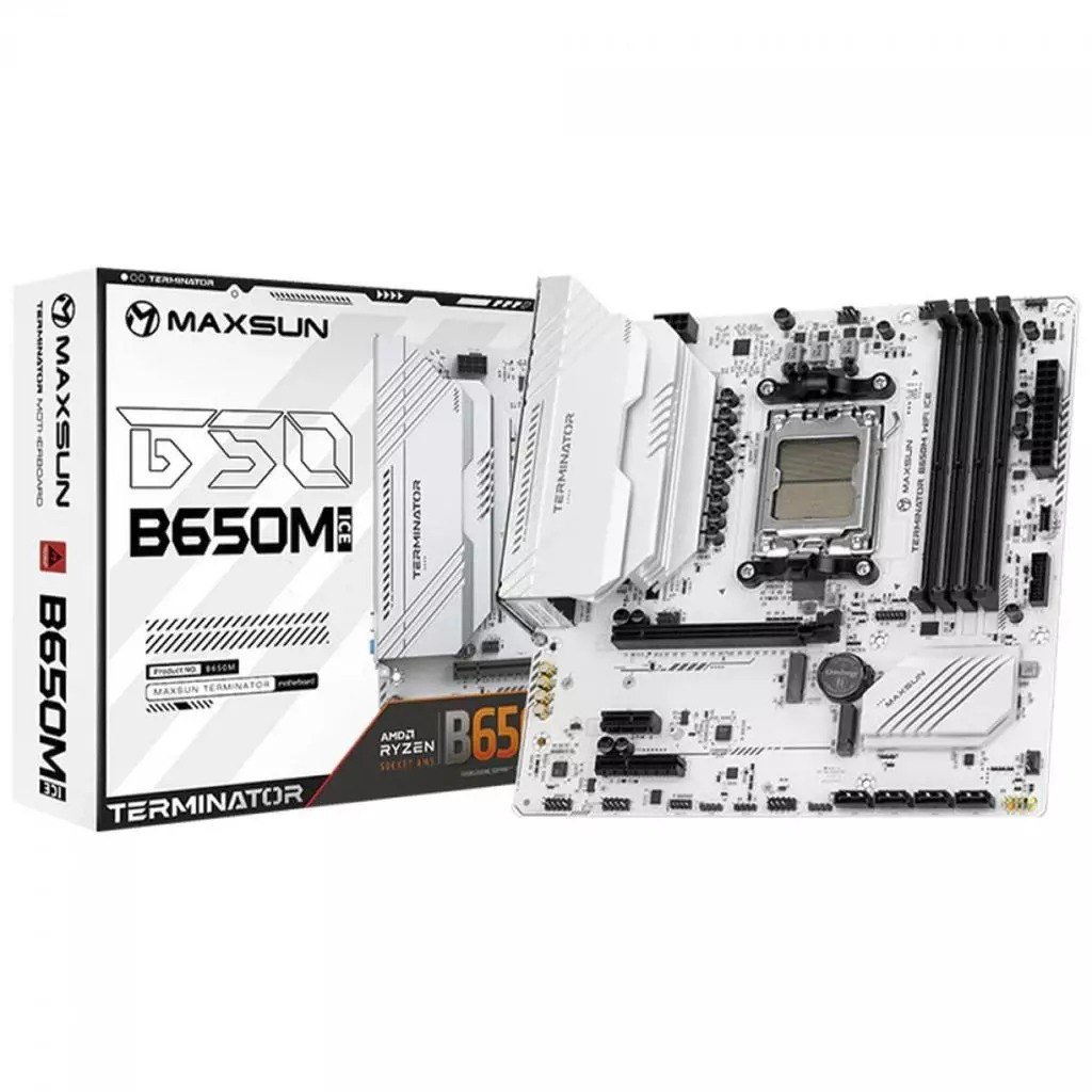 Placa Mãe Maxsun Terminator B650M WiFi ICE 🛒