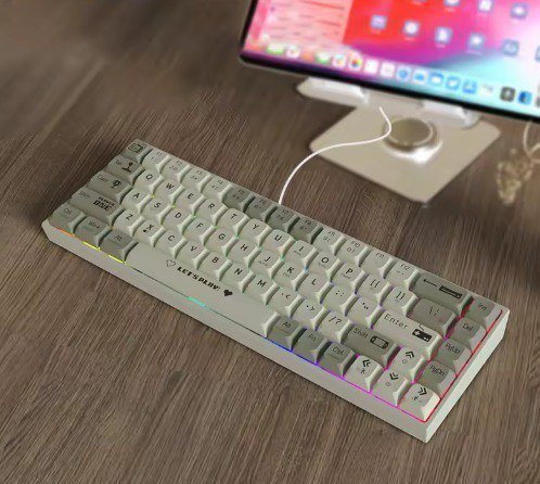 Teclado Mecânico Ajazz AK680 RGB WIRED, Hot-Swap 🛒