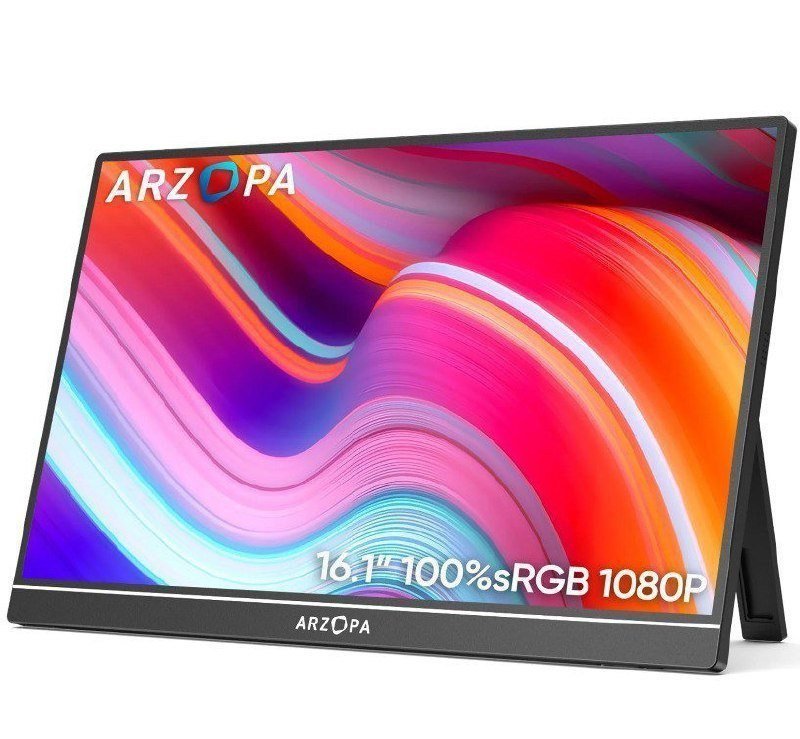 Monitor Portátil ARZOPA Z1C 16.1" IPS 100% SRGB 60Hz 🛒