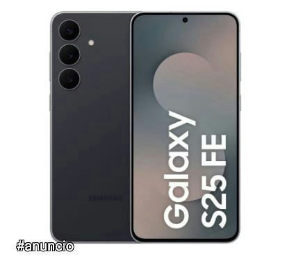 Smartphone Samsung Galaxy S25 FE 128GB 5G 8GB RAM JetBlack 6,7" Câm. Tripla + Selfie 12MP 🛒