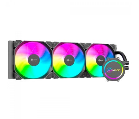 Water Cooler Kalkan Iota 360 ARGB, 360mm, Intel-AMD, Preto 🛒