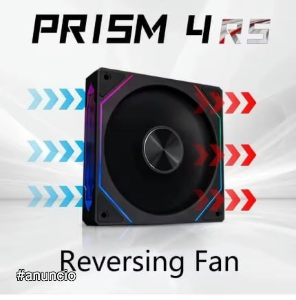 Ventilador LDPCSJ PRISM 4 RS 12cm ARGB 4 pinos 🛒
