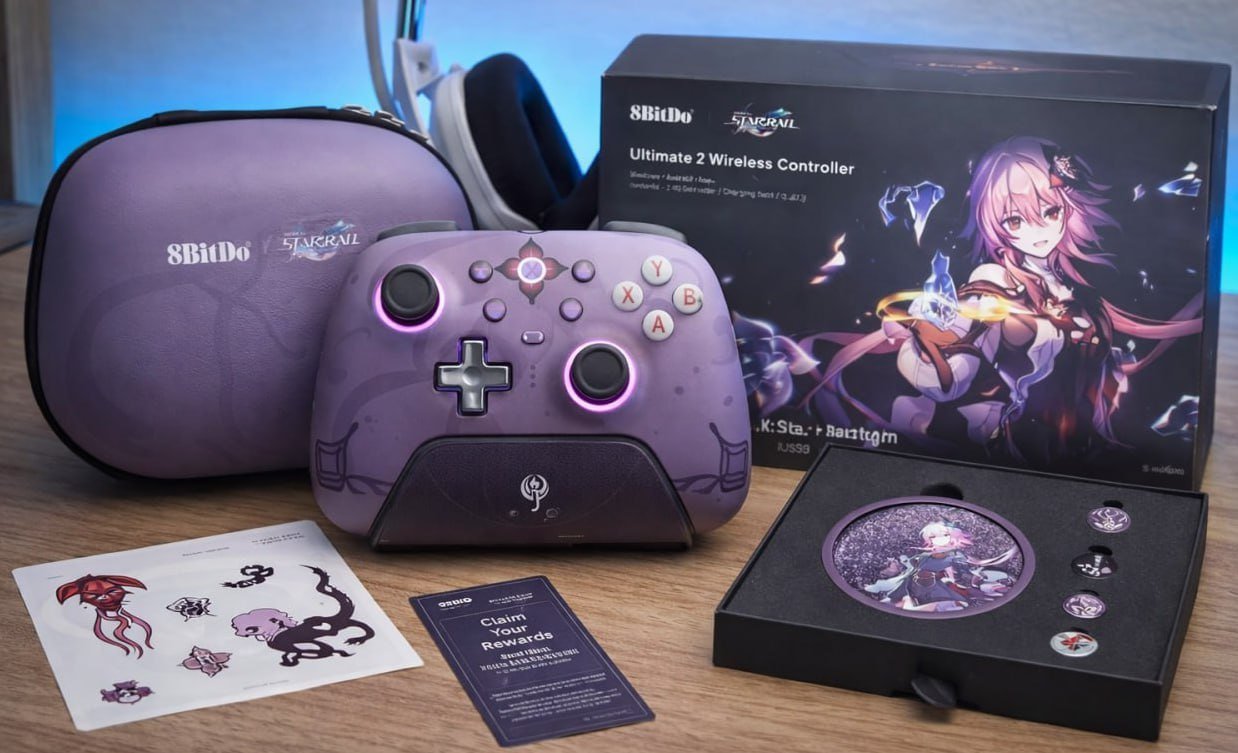 Controle 8BitDo Ultimate 2 Evernight 🎮