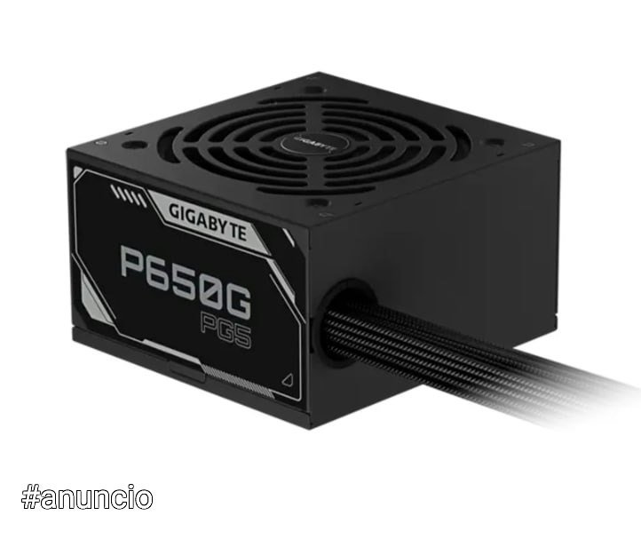 Fonte Gigabyte P650G PG5, 650W, 80 PLUS Gold, PFC Ativo, Preto 🛒