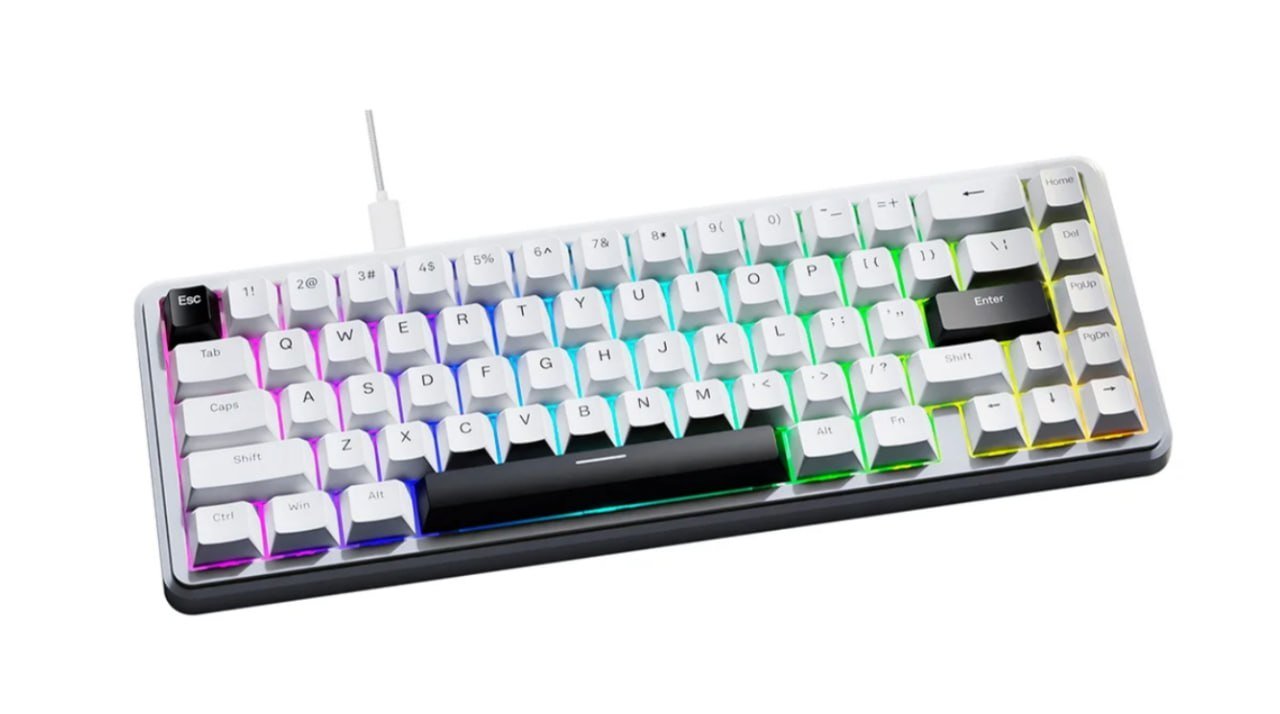 Teclado Magnético Gamer Attack Shark X65 HE, Rapid Trigger, 8000Hz, 0.01mm 🛒