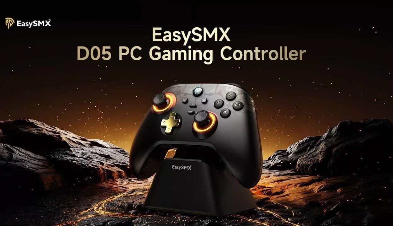 Controle Sem Fio EasySMX D05 RGB 🎮