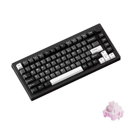Teclado Mecânico Akko x Veekos 5075S/K75 Layout 75% ANSI US Hot-swappable RGB ⌨️