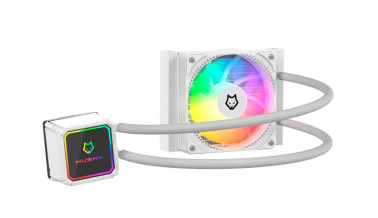 Water Cooler Husky Freezy ARGB 120mm Branco 🛒