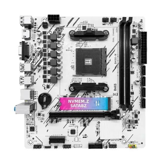 Placa Mãe Zsus B450 🛒