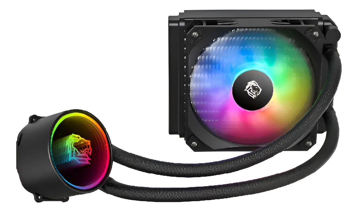 Cooler Líquido AIO Hayom FC1314 120mm Preto Anti-Leak TDP 180W 🛒