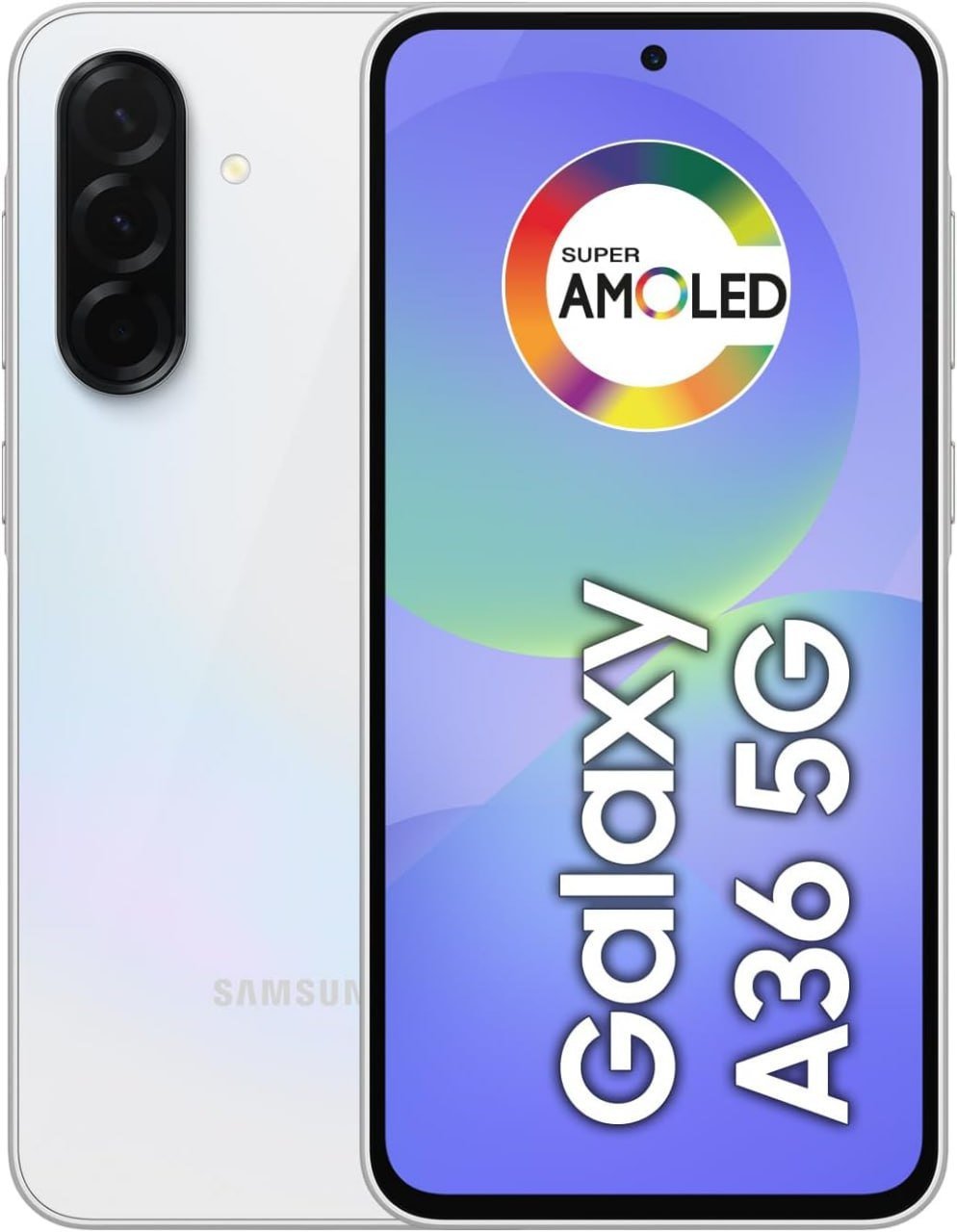 Celular Samsung Galaxy A36 5G 256GB 8GB RAM Recursos AI (Branco) 🛒
