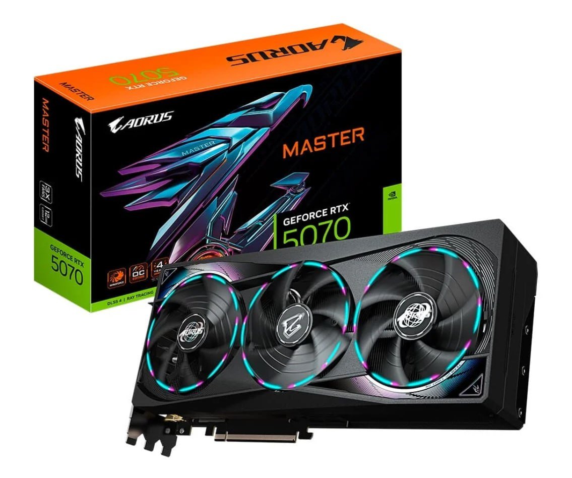 RTX 5070 12GB AORUS MASTER 🛒