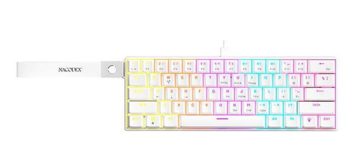 Teclado Mecânico Ajazz X Nacodex NK61, Switch Red (2 Unidades)🛒