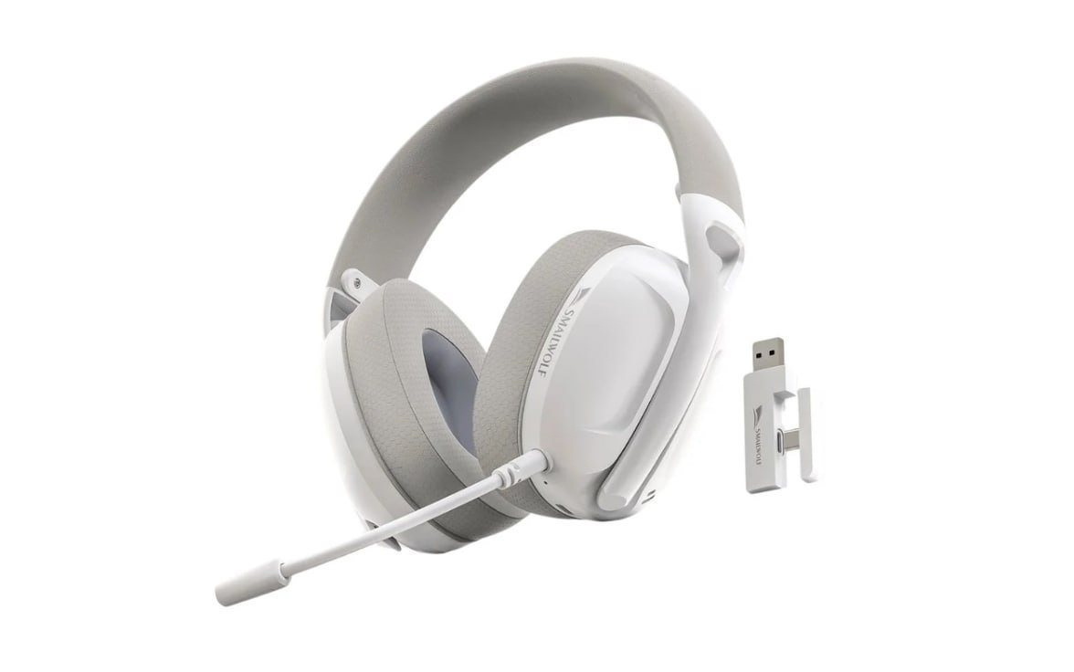 Headset Sem Fio Smailwolf L80 Tri-Mode 🎧