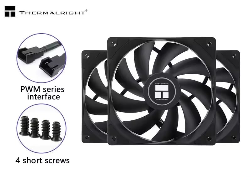 Kit 3 Fans ThermalRight 🛒
