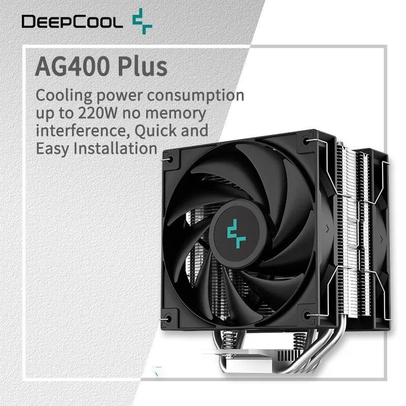 Air cooler AG400 Plus 220W TDP ❄️
