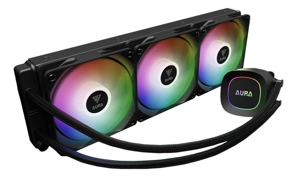 Water Cooler Gamdias Aura Gl360 Lite Preto Argb Am5 Lga 1851 🛒