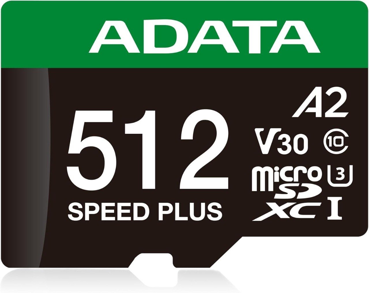 Cartão de Memória ADATA 512GB UHS-I U3 V30 🛒