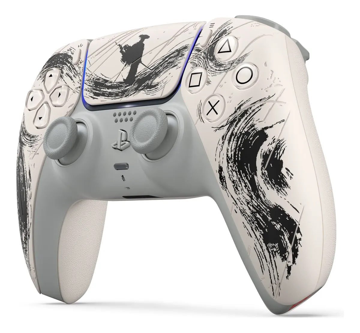 Controle sem fio DualSense® – Edição Limitada Black: Ghost of Yōtei - PlayStation 5 🎮
