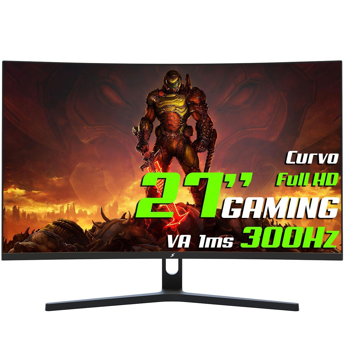 Monitor Gamer SuperFrame Precision 27" Curvo Full HD 300Hz 🛒