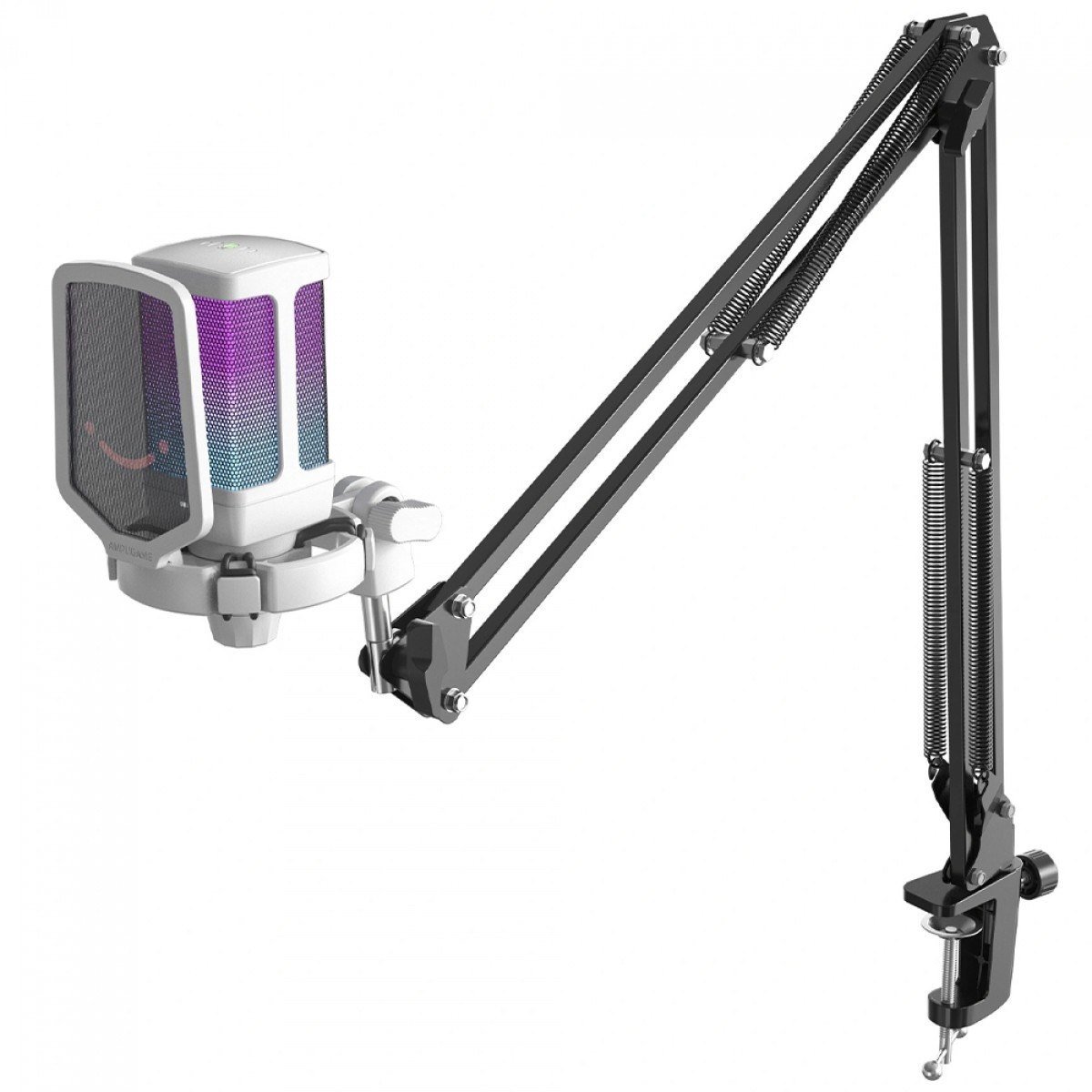 Microfone Gamer Fifine Ampligame Q6T RGB 🛒