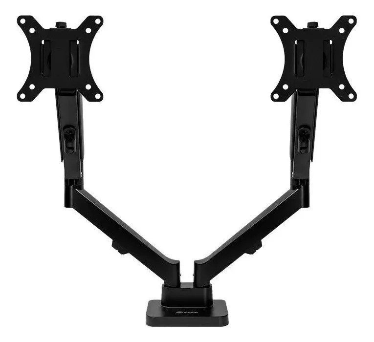 Suporte Articulado p/ 2 Monitores Zinnia Nimbo 210 13 a 32 Preto 🛒