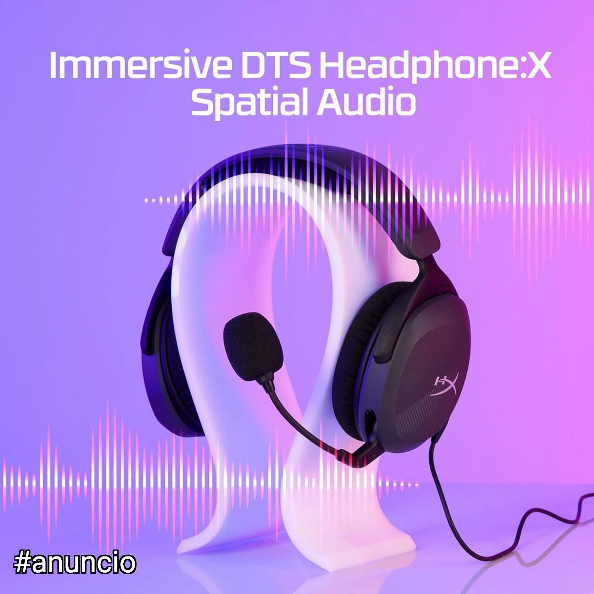 Headset Gamer HyperX Cloud Stinger 2 Core PC Preto 🎧