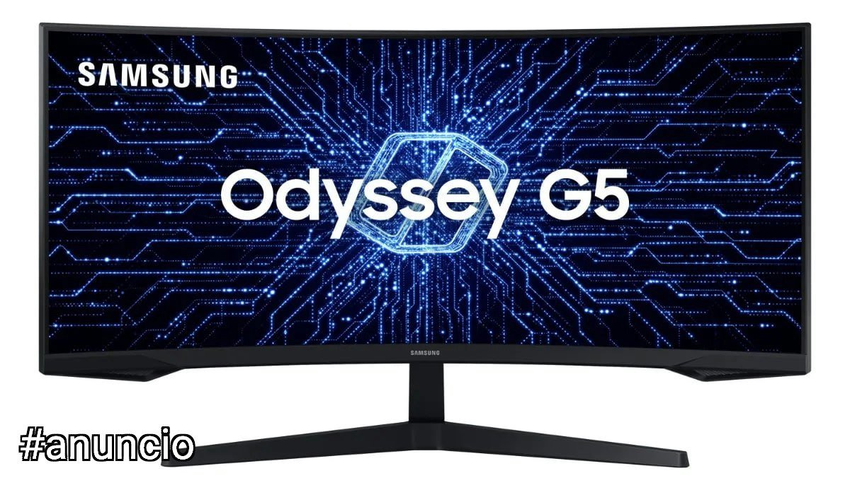 Monitor Gamer Curvo Samsung Odyssey 34" G5 165 Hz 1ms Ultrawide Preto 🛒