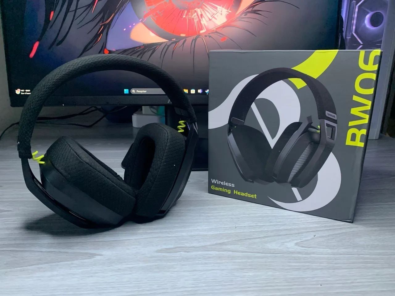 Headset Gamer Sem Fio Binnune BW06 🎧