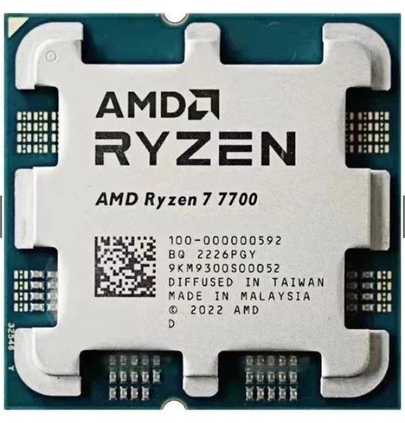 Processador AMD Ryzen 7 7700 AM5 5.3Ghz OEM 💻