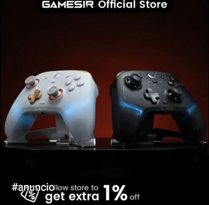 Controle GameSir Cyclone 2 Sem Fio Profissional Tri-Mode 🎮