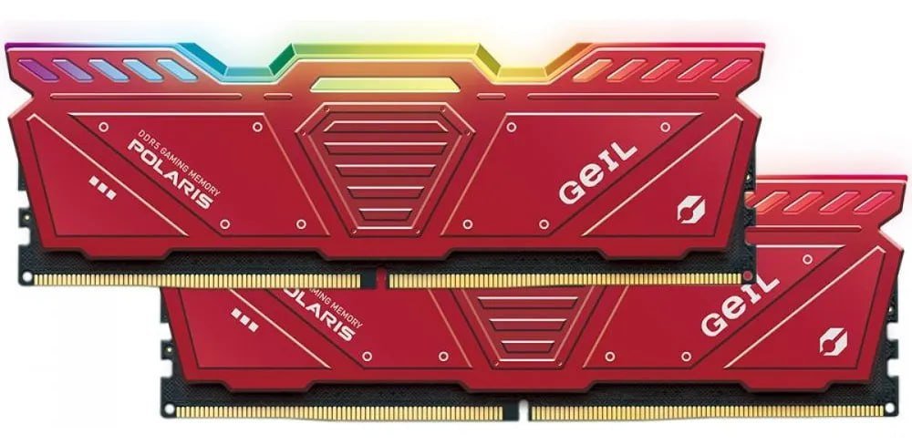 Memória Ddr5 Geil Polaris Rgb, 32gb (2x16gb), 5200mhz 🛒